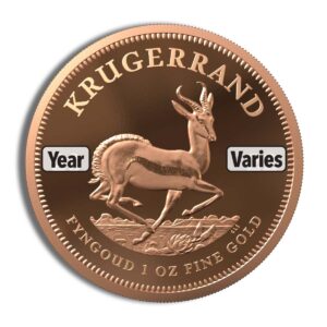 1 oz South Africa Gold Krugerrand (Year Varies)