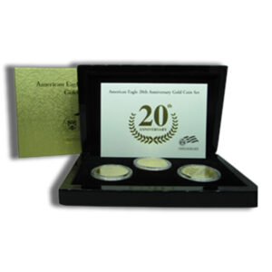2006 20th Anniversary Gold Eagle Three Coin Set