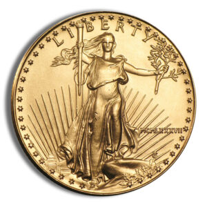 1987 1/2 oz Gold Eagle - BU (MCMLXXXVII)