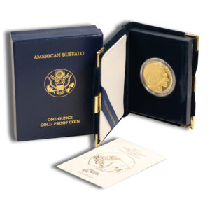 2007-W 1 oz Proof Gold Buffalo (w/Box & COA)