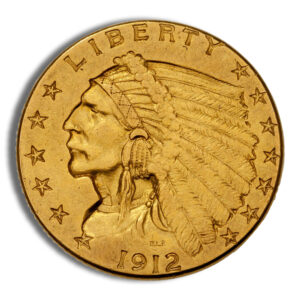 $2.5 Gold Indian Quarter Eagle - BU