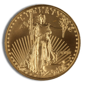 2006-W 1 oz Burnished Gold Eagle $50 (Cap Only)