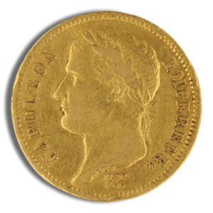 France Gold 40 Francs - Napoleon I (1806-1813)