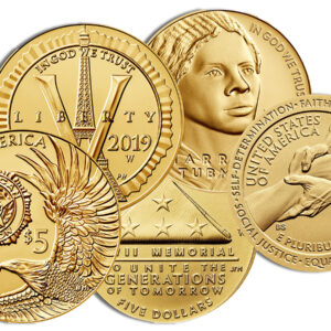 U.S. $5 Modern Gold Commemorative Coin