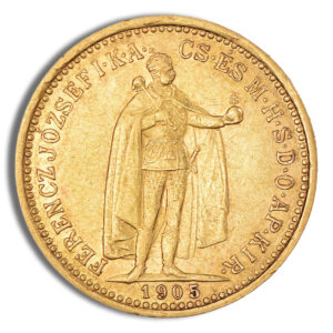 Hungary 10 Korona Gold Coin