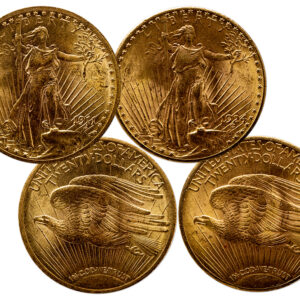 $20 Gold Saint-Gaudens Double Eagle - BU