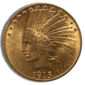 $10 Gold Indian Eagle - BU