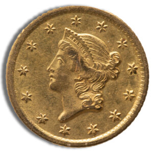 $1 Gold Liberty Type 1 - AU