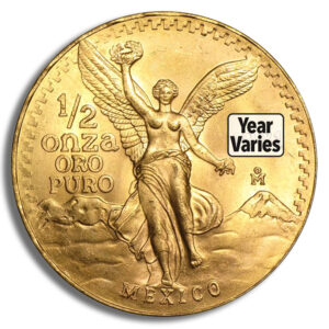 1/2 oz Mexican Libertad Gold Coin (Year Varies)