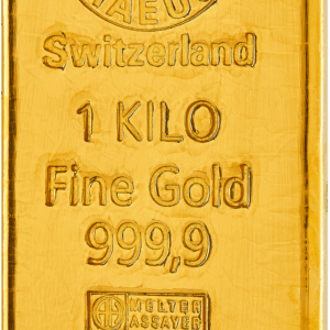 1 kilo Gold Bar - Argor-Heraeus (Cast)