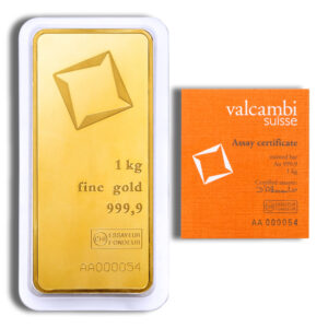 1 kilo Gold Bar - Valcambi