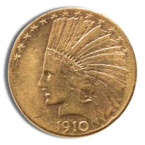 $10 Gold Indian Eagle - VF