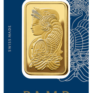 100 gram Gold Bar - PAMP Fortuna (Carded)