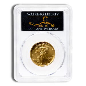 2016-W 1/2 oz Gold Walking Liberty Centennial Coin PCGS SP70