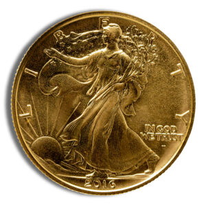 2016-W 1/2 oz Gold Walking Liberty Centennial Coin w/OGP