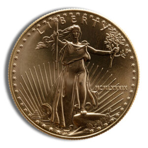 1989 1 oz Gold Eagle - BU (MCMLXXXIX)