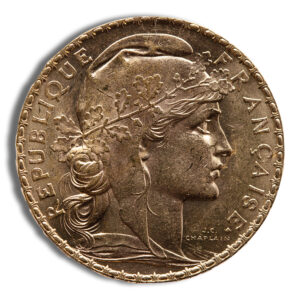 France Gold 20 Francs - Rooster (1899-1914)
