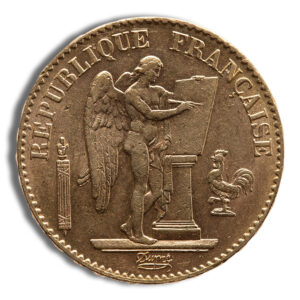 France Gold 20 Francs - Lucky Angel (1871-1898)