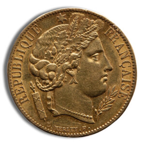 France Gold 20 Francs - Ceres (1849-1851)