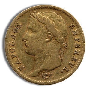 France Gold 20 Francs - Napoleon I (1807-1815)