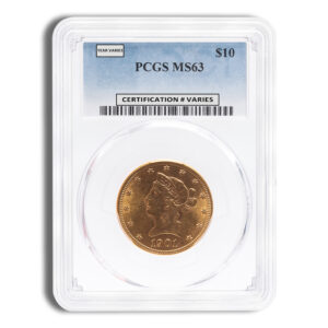 $10 Gold Liberty Eagle - PCGS MS63