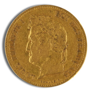 France Gold 40 Francs - Louis Philippe I (1831-1838)