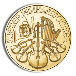 1/4 oz Austrian Philharmonic Gold Coin (Year Varies)